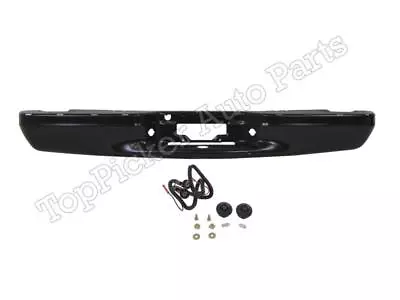 Rear Bumper Face Bar Black License Lamps For 97-03 F150 Harley Davidson SVT • $299.65