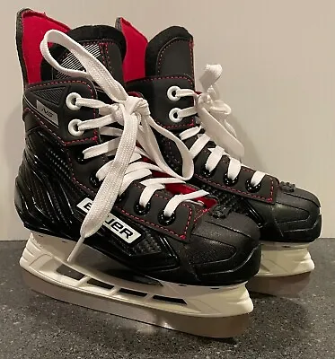 Bauer N5 Ice Hockey Skates Youth Kids Size Y 10 Shoe Size 11 EUC • $31.99