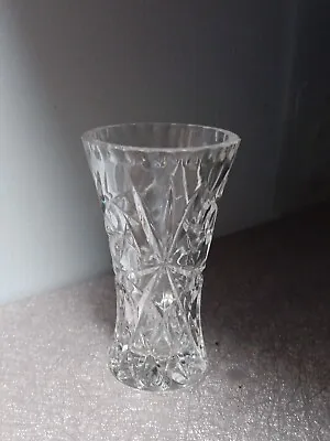 Vintage Lenox Crystal Star Vase ~ Full Lead Fine Crystal ~ Czech Republic ~ COA • $20