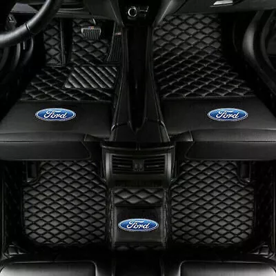 For Ford All Models Non-slip Floor Mats Custom Carpets Car Liner Rugs Waterproof • $48.25