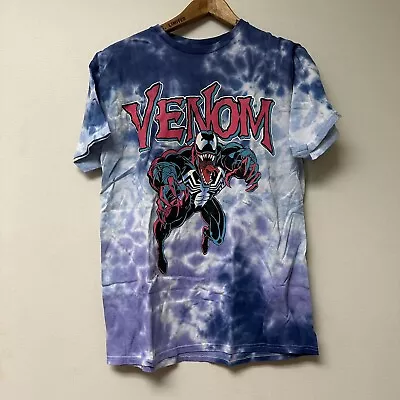 Marvel Mens Medium M Venom Graphic Tee Short Sleeve Tie Dye T-Shirt New NWT • $9.99