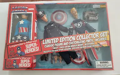 Diamond Select Captain America Mego Legendary Collector Set Marvel Think Geek 8  • $100