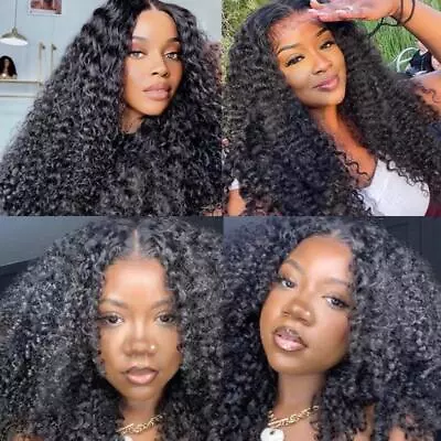 Burmese Loose Curly Hair Extentions Double Drawn From One Donor Bundle Deals • $315