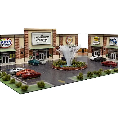 Z Scale Building Kit 1/220 Scale Outlet Mall Model Kit Fits Micro-trains • $16.30