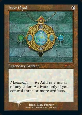 1 X Mox Opal - Foil Etched - Retro Frame - Secret Lair - NM-Mint - MTG • $105.02