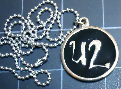 U2 Necklace Stainless Chain New Zooropa Pendant 1992 Official Achtung Baby Bono • $179