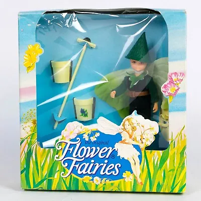 BNIB Vintage 1980s Hornby Flower Fairies Doll Privet Pixie With Rake & Pots T720 • £35