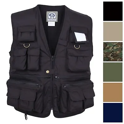 Uncle Milty 17 Pocket Travelers Fishing & Photography Hunting Camping Vest • $47.99