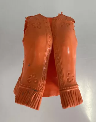 Vintage 1965 Marx Best The West Princess Wildflower Orange Vest Part Accessory • $24.99