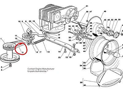 HONDA Transmission Gearbox Drive Belt HF2213 HF2218 HYDRO • £12.90