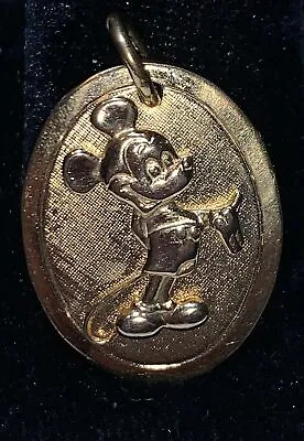 Mickey Mouse Gold Tone Pendant Charm Lot B • $14.98