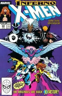 £4.99 • Buy The Uncanny X-Men #242 -- Inferno -- Giant-sized Issue  Mint 