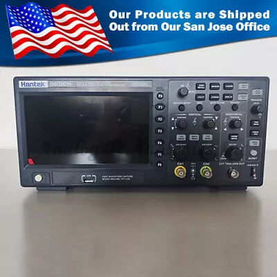 DSO2D15 7 In TFT Digital Oscilloscope 2CH+1CH 150M Bandwidth With Signal Source • $1