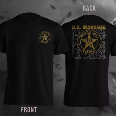 U.S. Marshal Police Military Special Force Team T-Shirt Streetwear Design Tee • $24.90