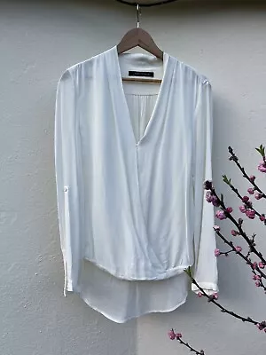 Zara White Blouse Size XS • £0.99