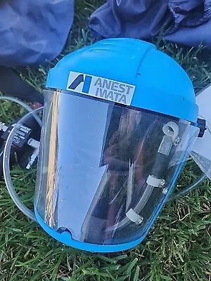 Anest Iwata AF2100 Full Face Air Fed Mask With Waist Belt & Filter - Spray Mask • $500