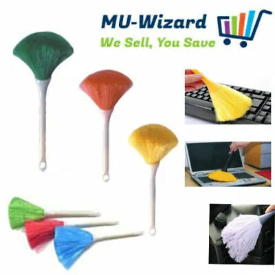 £3.49 • Buy Mini Cleaning Duster Dust Magic Soft Cleaner Handle Feather Anti Static Small