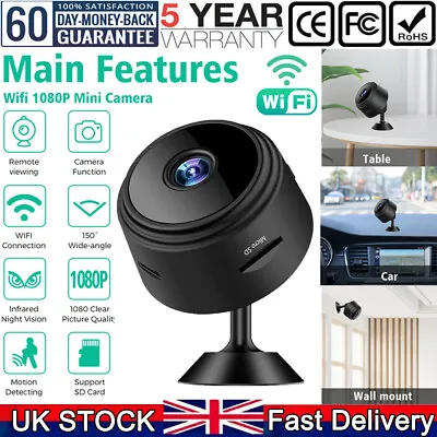 1080P WiFi IP Camera Baby Monitor Clever Dog CCTV Night Vision CAM Home Security • £14.99