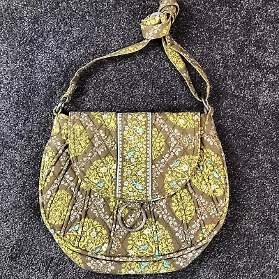 Vera Bradley Crossbody Saddle Up Medium Bag Magnetic Flap Closure Floral • $14.25