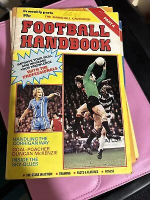 £1 • Buy The Marshall Cavendish Football Handbook Prt 4