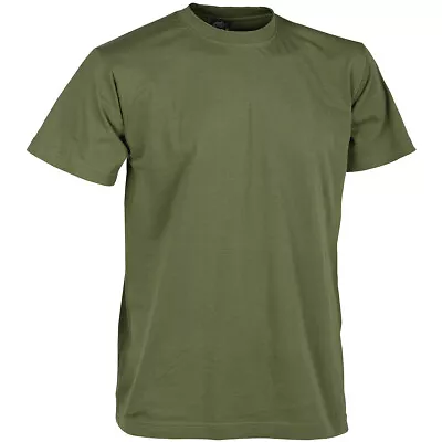 Helikon Army Patrol Mens T-shirt Military Work Wear Top Cotton Us Green Od S-3xl • £14.95