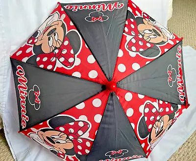 Disney Child Size Minnie Mouse Umbrella EUC • $9.99