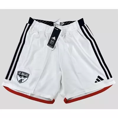 NEW 2020 Adidas FC Dallas Authentic Home MLS Soccer Shorts Men’s Large L • $48.56