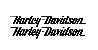 Vinyl Decal Harley Davidson Sticker ***2 Decals (1 PAIR)*** • $8.50