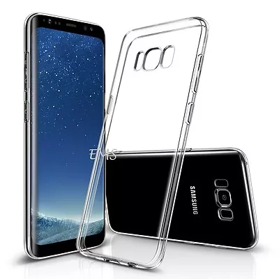$3.99 • Buy Galaxy S8 | S8+ Plus Plating Luxury Clear Gel Transparent Case Cover For Samsung