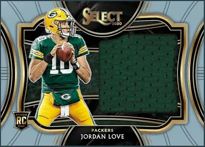 2020 Panini Select Rookie Jersey Patch RARE Relic - JORDAN LOVE RC Digital Card • $11.99