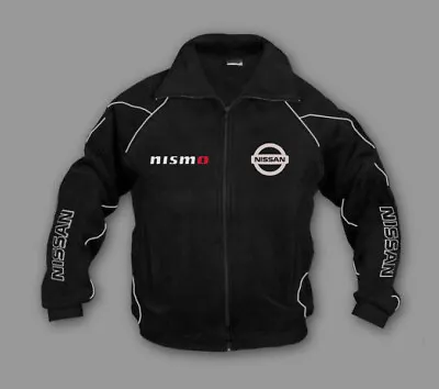 New Mens Nissan Nismo Fleece Jacket Clothing With High Quality Embroidered Logo • $59.56