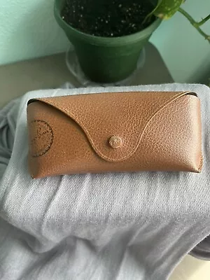 Ray-Ban Brown Pebbled Leather Soft Sunglass Case ~CASE ONLY • $8