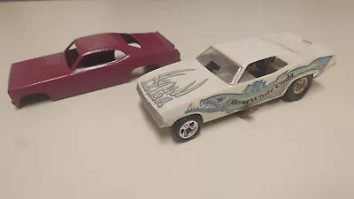 Monogram Great White Cuda Funny Car Built - 1/24 Scale Model Kit Collection Lot • £24.95