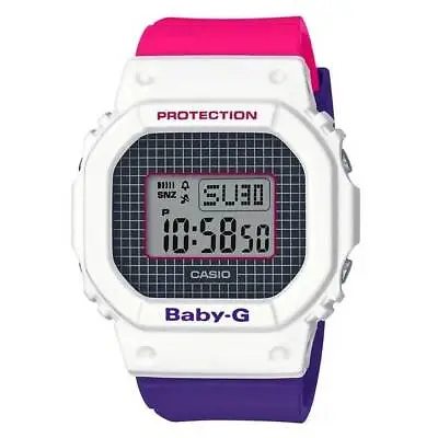 Casio Baby-G Throwback 1990s Geometric Edition Ladies Watch BabyG BGD-560THB-7 • $169