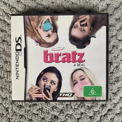 Bratz 4 Real Nintendo DS Complete Video Game + Manual Action Adventure Girls THQ • $14.50