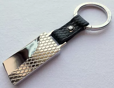 £318.03 • Buy BMW By Montblanc 5 6 7 8 Series Sport Accessory Luxury Leather Steel Key Chain