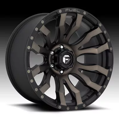 Fuel D674 Blitz Machined Black DDT 22x10 6x135 -18mm (D67422008947) • $539