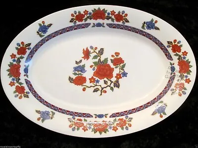 Serving Meat Platter Oval 14  Old Imari Floral Crown Ming Regent Collection • $29.90