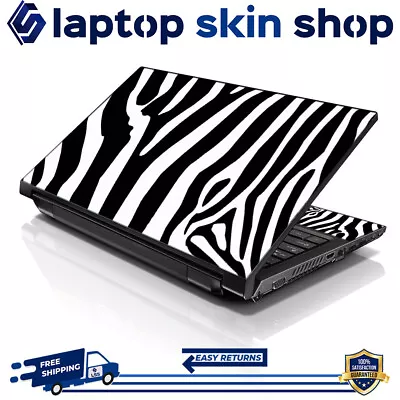 Laptop Skin Sticker Notebook Decal Cover Zebra Print For Acer Dell Apple 17 - 19 • $12.95