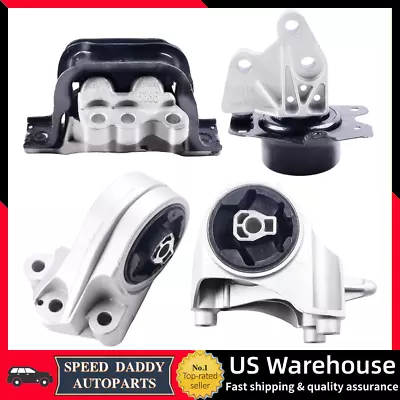 Engine Motor & Auto Trans Mount Set For 10-17 Chevy Equinox GMC Terrain 2.4L A/T • $89.99