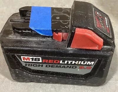 FOR PARTS Milwaukee M18 HD 9.0Ah Lithium-Ion Battery (‎48-11-1890) • $48.58