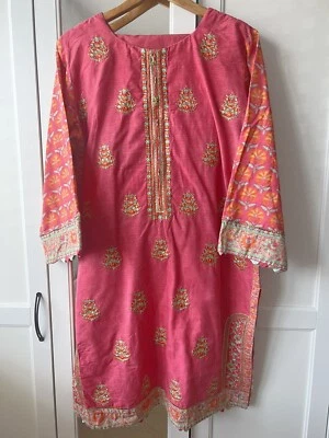 £19.99 • Buy Pakistani/Indian/designer 3pcs Suit/ Size XL