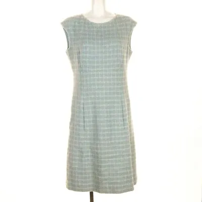 Auth CHANEL P08940 Light Green Light Blue Cream Women's Dress • £271.59