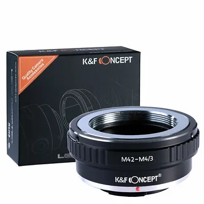 K&F Concept Adapter For M42 Mount Lens To Micro 4/3 M43 Adapter G3 GH2 GF5 GH GX • $19.99