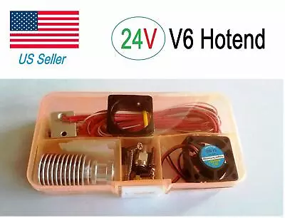 24V V6 J-head  Hotend 1.75mm/0.4mm Nozzle Bowden Extruder Reprap 3D Printer • $18