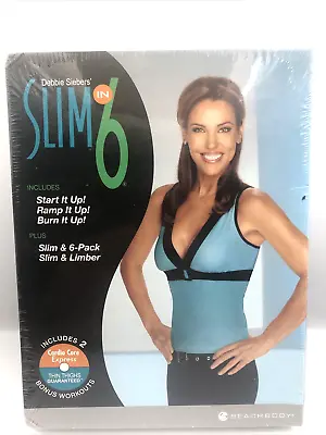 Debbie Siebers SLIM IN 6 On A 3 DVD Video Of FITNESS Workout WEIGHT LOSS Kit NEW • $25