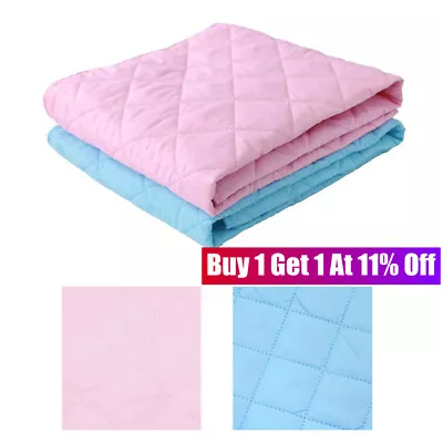 Washable Incontinence Bed Urine Pad Sheet Adult Kids Mattress Mat Waterproof • £5.04