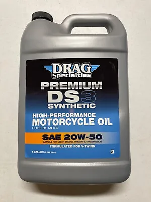 DS3 Synthetic Engine Oil - 20W-50 - 2 U.S. Gallons Motorcycle Power Sports  • $100