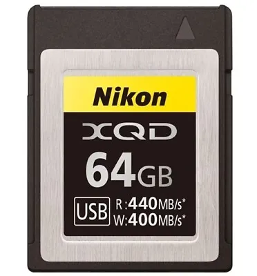 MC-XQ64G Official NIKON XQD Memory Card 64GB ◇ • £147.44