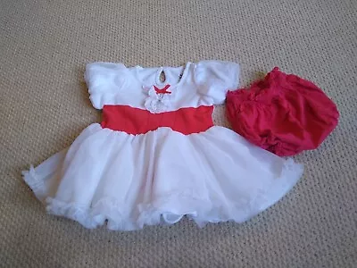 Baby Girl Disney Store White Mary Poppins Dress 9-12 Months • £10.99